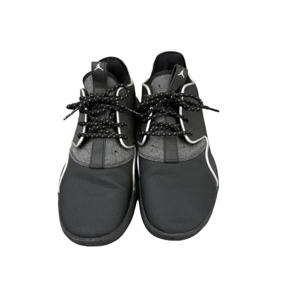 Nike Air Jordan Eclipse Holiday Black Metallic Sneakers 4 Youth